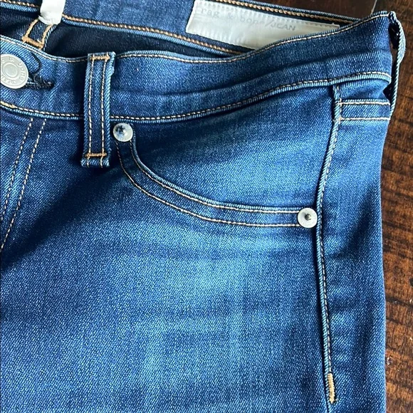 Rag & Bone Blue Denim Jeans - Picture 5 of 6